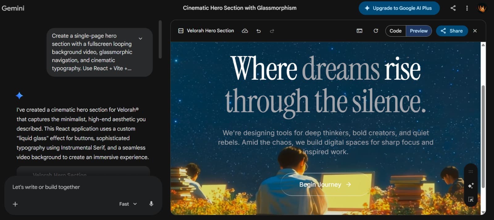 Publish Gemini-Generated HTML Free — No Coding, Live in 60 Seconds