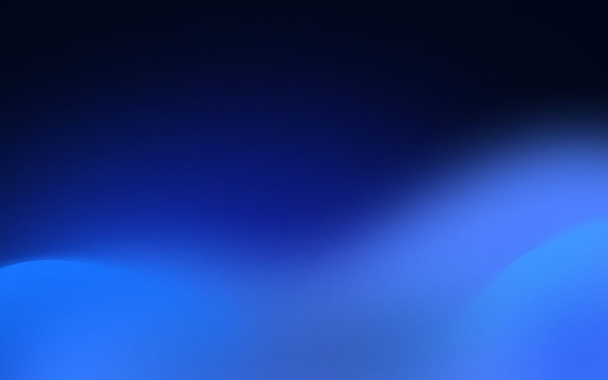 Abstract blue gradient background